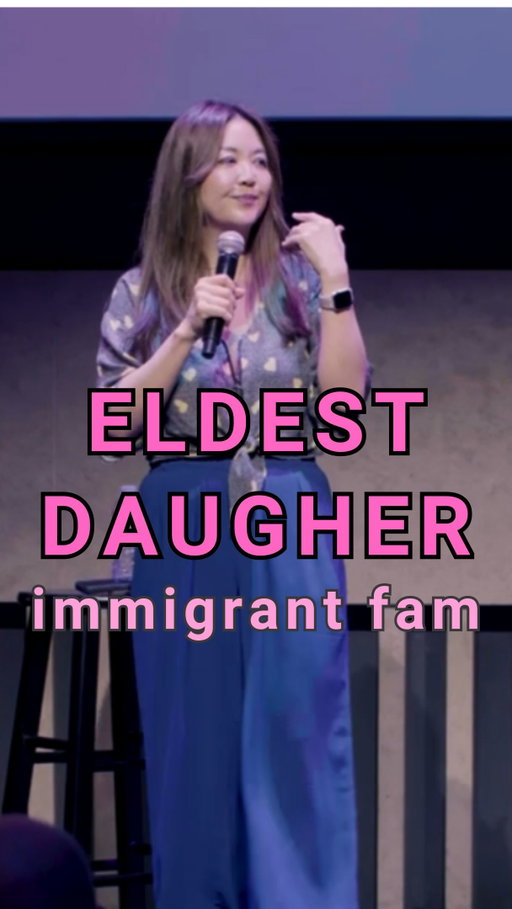 Any other eldest daughters still waiting for their example? 🙋🏻‍♀️
#comedy #standupcomedy #eldestdaughter #immigrant #family