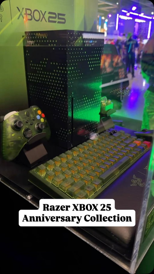 Razer XBOX 25 Anniversary Collection has me like 🤤

#RazerPAX #PAXWest2026 #XBOX #gaming #xbox25