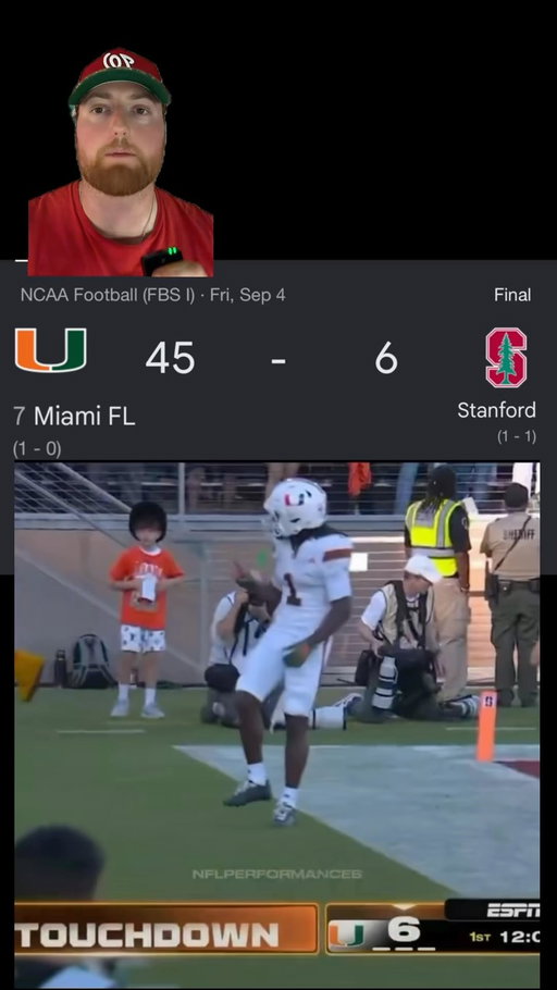What team impressed you the most this week? 

#cfb #football #georgia #miami #virginiatech