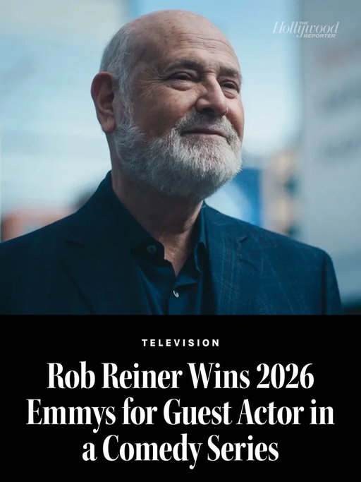 #RobReiner has won the award for best guest actor in a comedy series at the 2026 Creative Arts #Emmys for his role in #TheBear, a posthumous nomination.⁠
⁠
“It’s appropriate to stand for this one,” presenter Wendi McLendon-Covey told the crowd, who gave Reiner a standing ovation. “I know we all wish Rob could be here tonight.”⁠
⁠
Get more details at the link in bio.