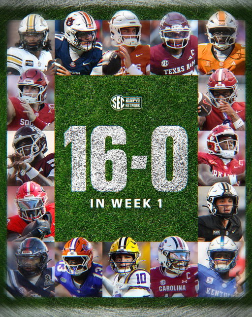 WHAT A START FOR THE SEC 🔥