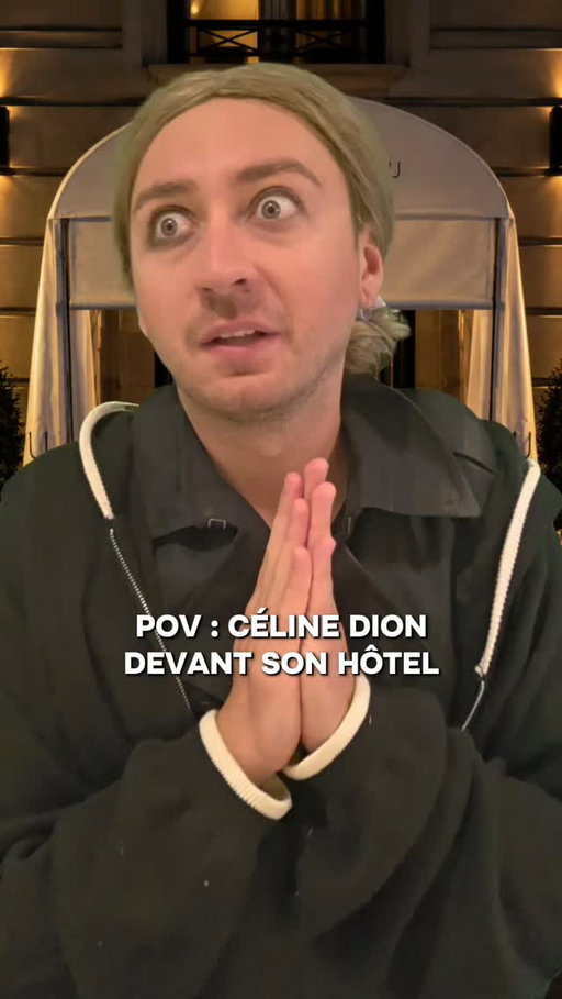POV : CÉLINE DION DEVANT SON HÔTEL 
#celinedion #humour #imitation