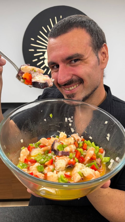 El secreto de porque vendía tanto Salpicón de pulpo en la pescadería 
.
#salpicon #pulpo