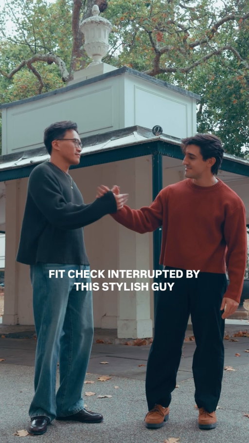 This stylish guy just interrupted our reel! Early access today at 4pm!