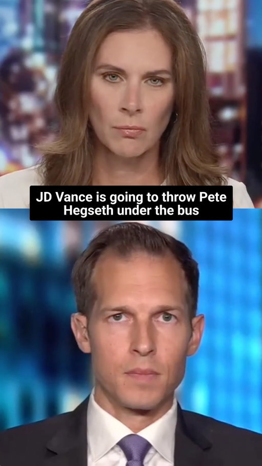 Prediction: Vance will bus-toss Hegseth over Iran.