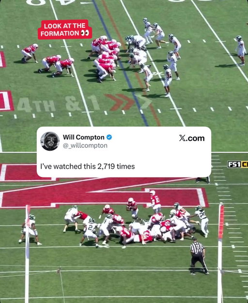 You know Nebraska fans enjoyed seeing some old-school Power-I 😤