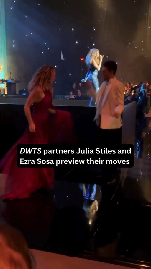 Julia Stiles and Ezra Sosa are already making moves ahead of their #DWTS debut! 💃🕺

The 'Save the Last Dance' star and the 'Dancing with the Stars' pro will be teamed up on season 35, which premieres on Sept. 15. But they gave us a little preview of what's to come when they busted a move on the dance floor at the Emmy Awards Governors Gala on Sunday after presenting together at the Creative Arts Emmys.

#DancingWithTheStars