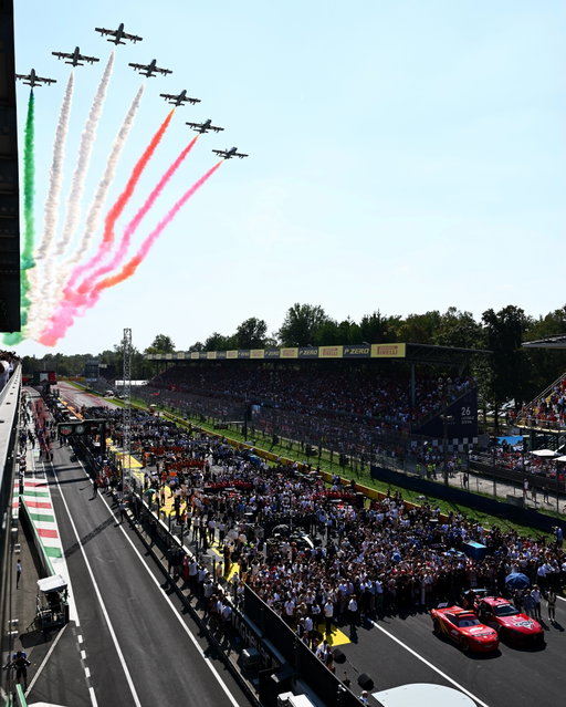 Ka-Ciao! ⚡️

Lightning McQueen joined us at the front of the grid in Monza along with the iconic pre-race flyover 🤩

#F1 #Formula1 #ItalianGP #FueltheMagic