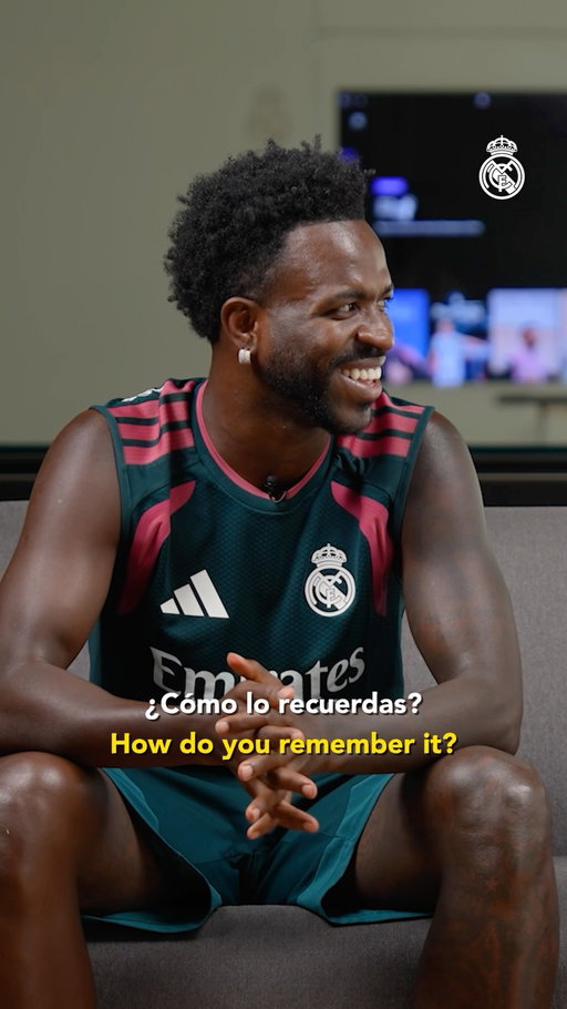 ⁉️ A special Champions League Q&A with @ViniJr!
😏 ¡Preguntas de la #UCL con Vini Jr.!