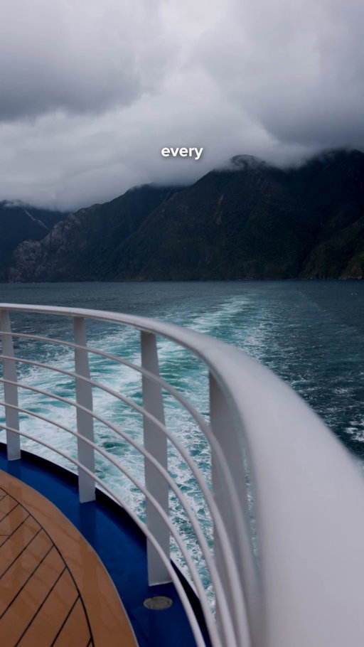 Scenic cruising through Milford Sound, New Zealand, can have you wondering where to look next. 😍 🇳🇿

With dramatic landscapes in every direction, it's the kind of place that makes you put the camera down for a moment and simply take it all in.