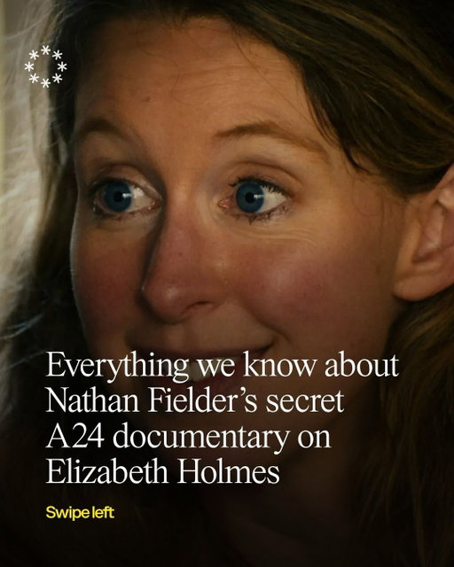 Nathan Fielder just pulled off one of the wildest surprise movie reveals of the year. 👀

After three years of secretly filming Elizabeth Holmes, Fielder’s new documentary You Can See Everything suddenly premiered at Telluride as the festival’s mystery screening — with A24 now bringing the film to cinemas this October.

And from what we know so far, this is definitely not your typical documentary.
Swipe left for everything we know 👉

Follow @secret.filmclub for more things film and TV 🎬
#YouCanSeeEverything #NathanFielder #A24 #ElizabethHolmes #popculture