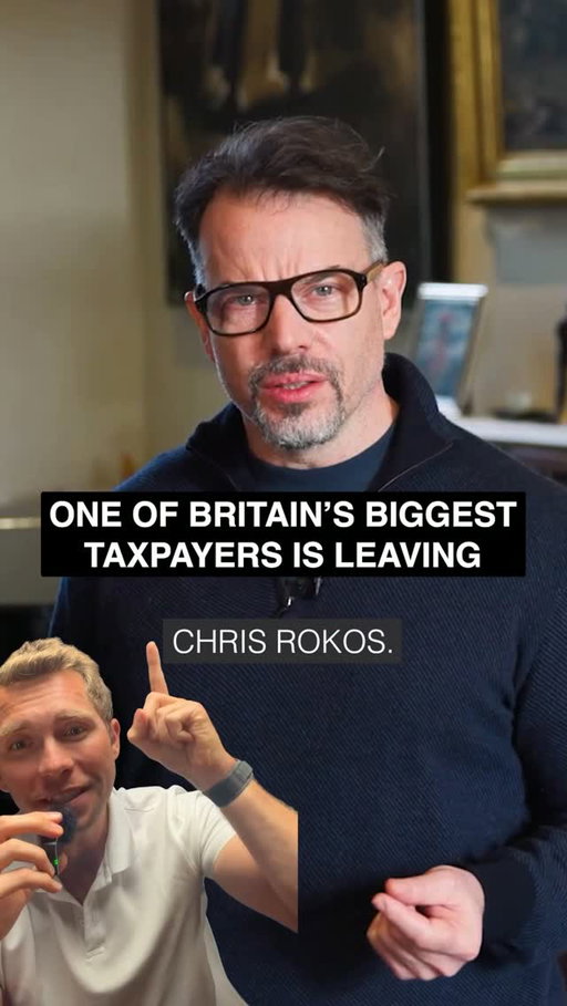 Billionaire hedge fund founder Chris Rokos is leaving the UK for Greece
