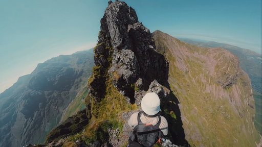 I recently scrambled the Aonach Eagach ridge near Glen Coe with @email_today and @dhruv.vishwasrao. Emil did all the filming and editing for the film and it turned out pretty great. I've never done any scrambling before, or any proper hillwalking really, so my mind was simply blown by how much fun you can have "not climbing" in Scotland. Go check out the video on the climbing channel ❤️