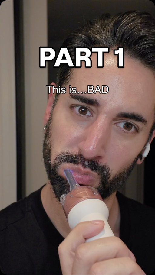 PART 1 - So bad, there’s two parts to this video. The new Dyson tooth brush is…interesting. #dyson #dysontoothbrush