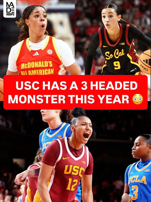 JuJus return, Sophomore Jazzy, and the debut of #1 ranked Saniyah Hall mind you they added more talent than this as well😭 @uscwbb