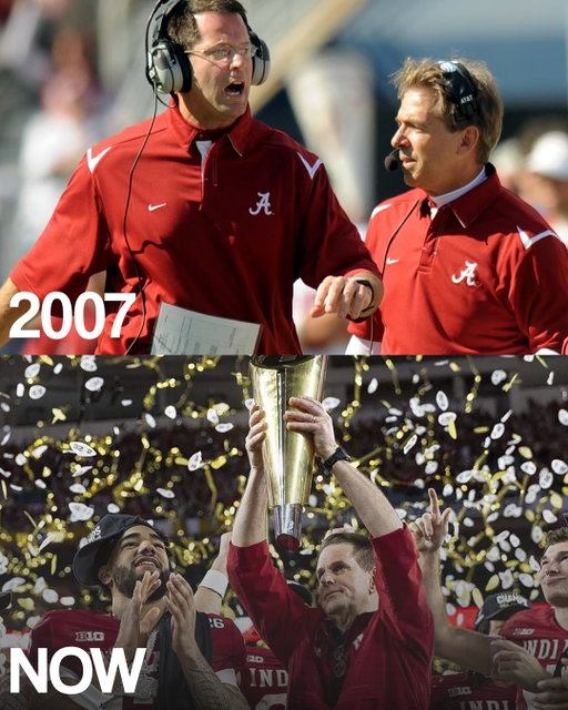 Nick Saban is arguably the greatest college football coach of all time. Winning a national championship at LSU and SIX of them at Alabama.

In his time leading those programs, he hasn’t only developed players on the field - he has helped develop a handful of elite coaches today who have went on to lead other major college football powerhouses, some winning national championships on their own accord as a head coach. Some have even moved through the ranks and taken the next step to becoming an NFL head coach.

Kirby Smart, Curt Cignetti, Jimbo Fisher, Lane Kiffin and more have coached under the legendary Saban. Even Oregon coach Dan Lanning worked as a graduate assistant on Saban’s Alabama staff back in 2015 as graduate assistant. 

The Nick Saban coaching tree runs deep, and the list is elite.