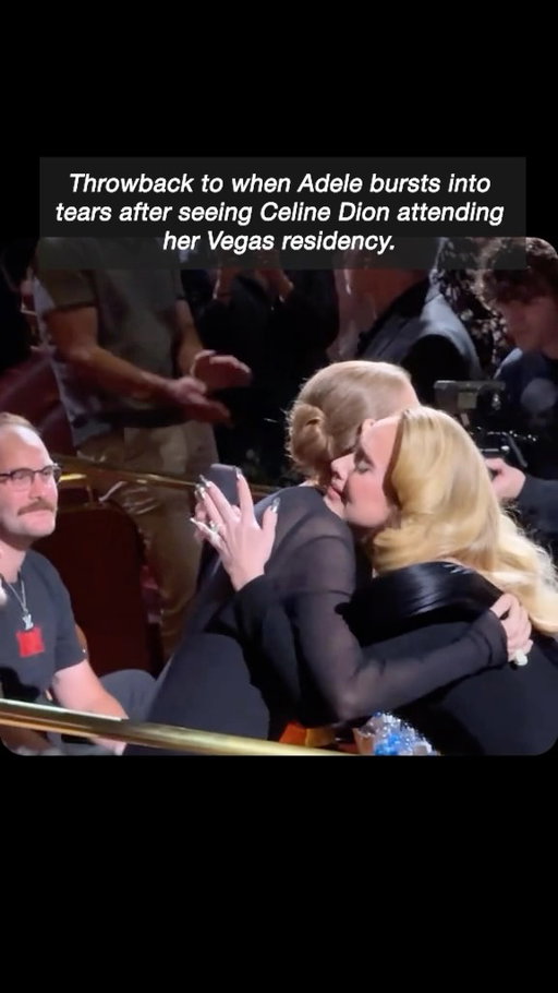 This is just so pure and emotional to watch… Adele and Celine are such a moment.

(All credits reserved to nas.archives on tiktok)
