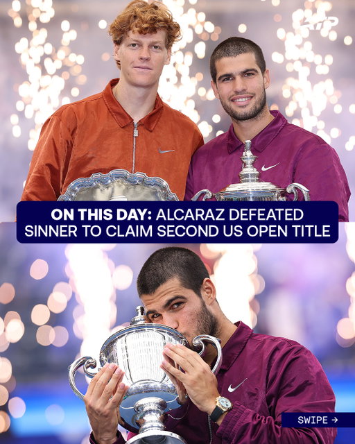 7 September 2025: The day Carlos Alcaraz secured a second #USOpen title after defeating Sinner in four sets 🗽

Can Carlos go all the way in NYC again this year? 👇