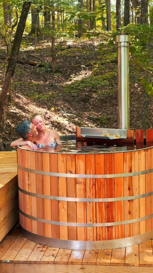 there’s something really special about watching this little sanctuary of ours, in nashville, slowly come to life.

our @alumitubs has found its perfect home amongst the trees. there’s such an art to the simplicity of it, beautiful craftsmanship, thoughtful design and a level of care you can feel in both the product and the people behind it.

it’s quickly become a ritual we both treasure. warm water, fresh air, trees overhead, nowhere else to be. just a place to soften, reconnect and settle back into ourselves and each other.

so grateful to @alumitubs & laura (the owner) for becoming such a beautiful part of this little world we’re creating. our happy place just got a little happier. if you are looking to elevate your space, make sure you check out alumi tubs 🌿🤍

#alumitubs #gifted