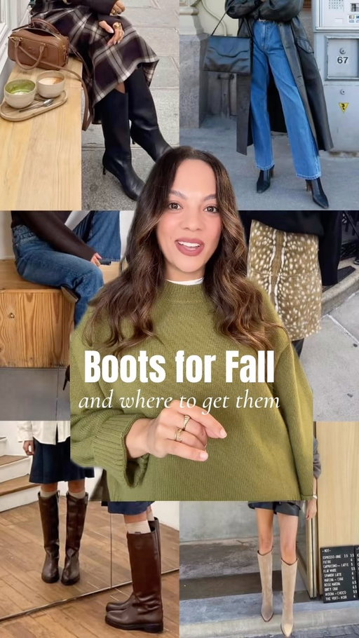 Boots for fall 2026 and where to get them👢Comment SHOP below to receive a DM with the link to this post on my LTK ⬇ https://liketk.it/6mNlF #fallshoes #fallboots #fallfashion #kneehighboots