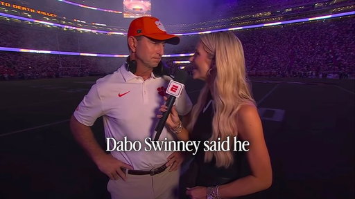 Dabo Swinney has joined the retirement home.

#collegefootball #cfb #clemsonfootball