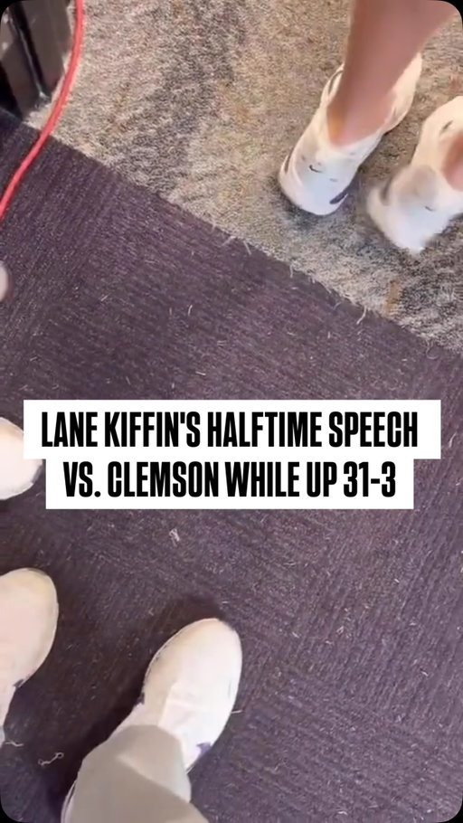 Lane Kiffin's halftime speech has allegedly leaked 😳

🎥 X | kentsports24