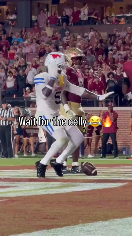 Randy Pittman Jr. was ready 😭 @smufb 

#cfb