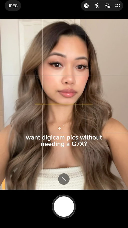 secret to getting digicam pics for free 📸✨ @beautycamapp #beautycam #digicam #beautycamapp #aesthetic #vintagecamera