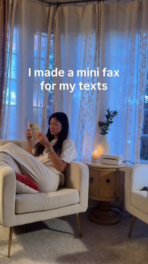 I NEEDED a way to see my texts without getting sucked into the vortex that is my phone, so I made a tiny fax machine for my texts.

We had sooo much fun making this at @catlabs … It’s just a prototype but if yall want something like this pls hit up the link in my bio cuz we lwk might do a drop 

INTEREST FORM IN BIO

@physicalphones wdyt?