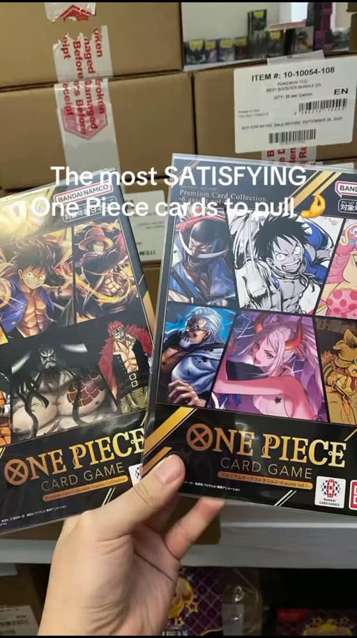 Nothing beats seeing a chase card appear from a pack 😮‍💨 Which pull would have you screaming? #OnePiece #OnePieceTCG #OnePieceCards #ad
