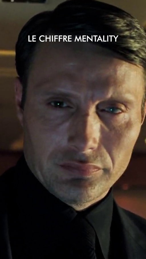 Le Chiffre’s one step ahead on the poker table, until he’s not.