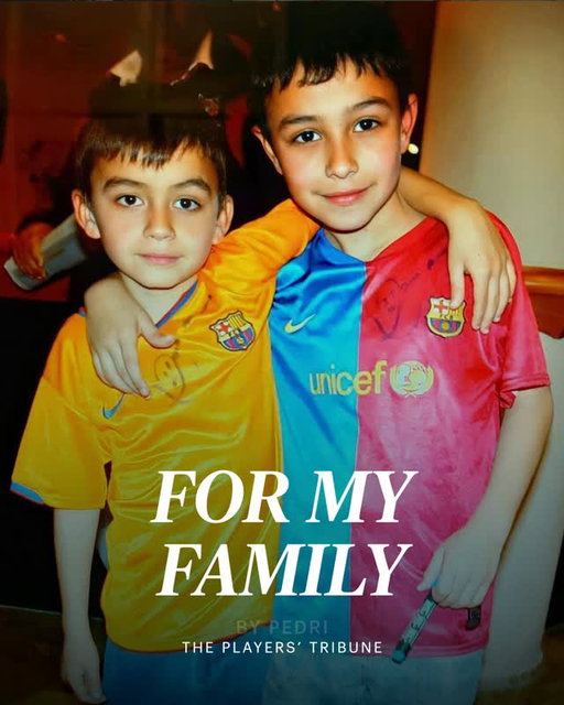 “It’s Barça. It’s in our family’s blood.” 

@pedri was destined to play for @fcbarcelona. He wrote this for his grandfather and his family. (Link in bio) • 📸: @nicolocampo, @alexcaparros, @josebretonfotos