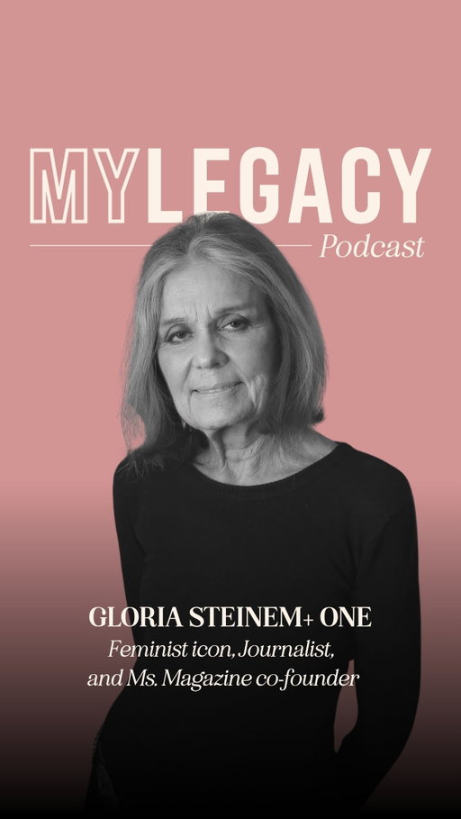 Rest in power, @gloriasteinem. The truth you spoke will outlive us all.​⁠
⁠
​This week we're re-airing our conversation with Gloria - a chance to sit with the lessons she spent a lifetime teaching us about resilience, reinvention, and refusing to wait for permission.​⁠
⁠
​Her voice shaped a movement. Her work changed what was possible for generations of women. And the fight she gave her life to is still ours to carry forward.​⁠
⁠
It was a masterclass in staying bold, staying loud, and staying in the fight, and it feels more important to revisit today than ever.​⁠
⁠
How will you carry her fight forward?​⁠
⁠
🎧 Tap the link in bio to listen to the full conversation with Gloria Steinem on My Legacy Podcast & Syndicated Radio Show.​