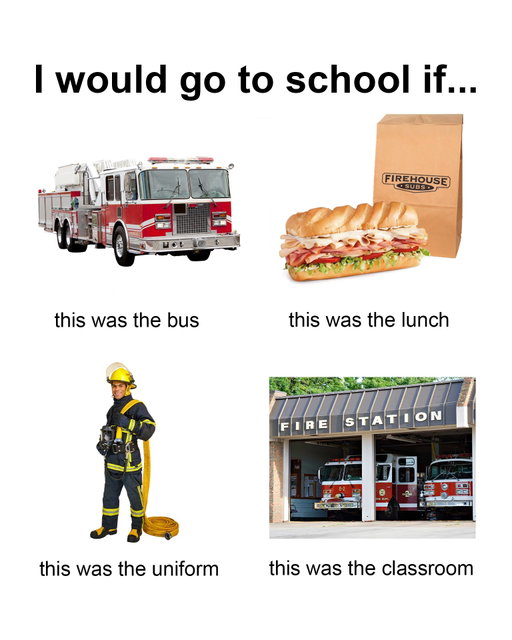 Raise your hand if lunch is your favourite subject