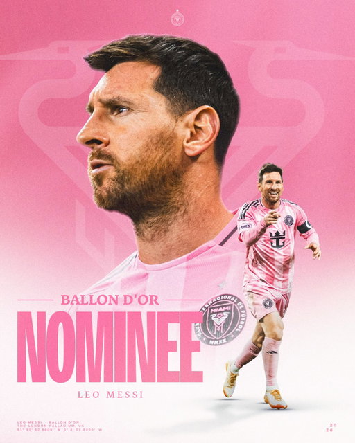 Our captain has been nominated for the 2026 Ballon d’Or ✨🔟 @leomessi