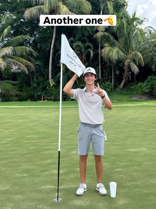 2ND HOLE N 1 🫡
PGA National Fazio • 162 yds (Wind playing 175 yds)
Super stoked to get my 2nd one in a tournament