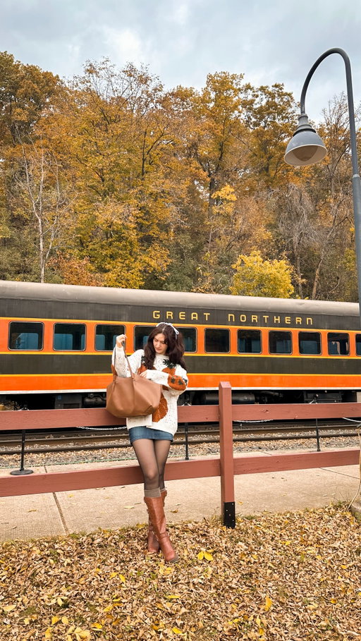 During my trip to Wisconsin, I had the chance to hop aboard the Pumpkin Express Train Ride… and it truly felt like stepping into a real-life autumn postcard. 

The 25-minute journey takes you through rolling countryside views painted in the most beautiful shades of orange, red, and gold. Watching the trees blur past the window felt like seeing fall at its most magical: calm, colorful, and completely captivating.

But the best part? The train drops you off right at the sweetest little fall festival. Picture it: local stands filled with homemade seasonal treats (maple syrup, caramel apples, Halloween goodies), artisans selling hand-painted autumn cards, and a pumpkin market bursting with color. 🎃 

Families were enjoying live music, kids were petting the farm animals and everyone was soaking up that cozy atmosphere.
It was one of those moments that felt completely outside of time! Wholesome, heartwarming, and full of the kind of simple joy that defines fall in the Midwest. Whether you’re traveling with friends or family, it’s the perfect way to experience local life and countryside charm.

✨ For anyone who’d love to try it, the Pumpkin Express Train departs from Osceola, Wisconsin. And trust me, it’s worth adding to your fall bucket list. 🍁🚂

@TravelWisconsin #TravelWI #ad #fallgetaway #fallseason🍁 #fallfestival