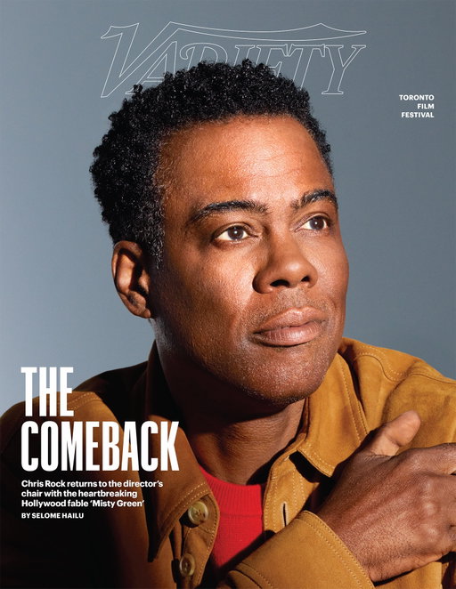 #ChrisRock isn’t exactly who you remember him to be.

After a long tenure in comedy, Chris Rock says he wants to become a “pop star” Hollywood director. “Not in the sense that I want to make a Marvel movie or something, but you can make a great piece of art that everybody gets,” he explains. “Chris Nolan’s last two movies are the most popular art movies ever made. ‘Oppenheimer,’ in the hands of somebody else, would have been a little movie. But in his hands, it’s fucking … ‘The Odyssey’ is like, what the fuck? And the last ‘Joker’ — not ‘Joker 2’ but ‘Joker 1’ — is a freaking art movie. That’s what I’m aspiring to do.”

Rock is gearing up for the Toronto International Film Festival premiere of “Misty Green,” his first directorial effort in 12 years, which will hit theaters via A24 in October. Rosalind Eleazar of “Slow Horses” gives a breathtaking performance as the title character, a once-famous actress with a nearly empty bank account who can no longer maintain the ocean views and Equinox membership she’s accustomed to after her sugar daddy dies.

But don’t worry. He’s still making jokes. “We’ll see what happens,” Rock continues. “I’m saying I’m a writer-director guy, then I’ll get an offer for some show on CBS where I’m Mandy Patinkin’s neighbor — ‘Hey, I brought back your wrench!’ — making 80 grand a week.”

Read the full cover story at the link in bio.

—

✍️: Selome Hailu
@selomeee

 📸: Thea Traff
@theatraff

Styling:
Chloe Hartstein/The Wall Group
@chloehartstein

Grooming:
Lisa Deveaux
@llisadeveauxofficial

Styling Credits
Black look:
Full Look: Louis Vuitton ; Shoes: Paul Smith ; Socks: Falke

Red sweater look:
Jacket & Pants: Gabriela Hearst; Sweater: Rag & Bone; Shoes: Paul Smith; Socks: Falke

White look:
Full Look: Brioni, Shoes: Paul Smith, Socks: Falke

@louisvuitton, @paulsmithdesign, @falke, @gabrielahearst, @ragandbone, @brioni_official