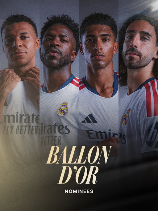 🌟 @K.Mbappe, @ViniJr, @JudeBellingham and @Cucurella3 have been nominated for the 2026 Men’s Ballon d’Or!
👏 ¡Mbappé, Vini Jr., Bellingham y Cucurella, nominados al Balón de Oro 2026!