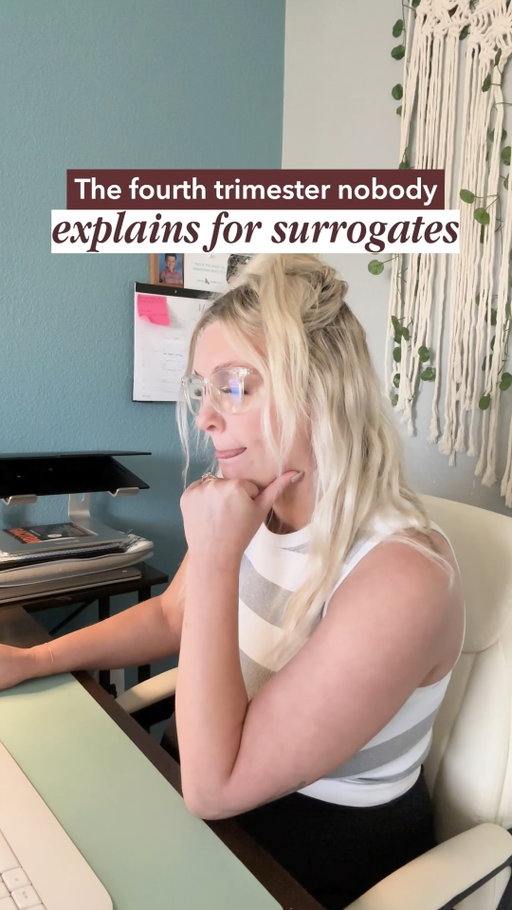 Surrogacy doesn’t end when the baby goes home.

For everyone watching from the outside, delivery can feel like the end of the story.

But for the surrogate, there is still recovery.

Her body is healing. Her routine is changing. And emotionally, there can be a lot to process once the pregnancy is over and the room becomes quiet again.

That’s why weekly check-ins continue through the fourth trimester.

Physical recovery matters. Emotional recovery does too.

This is the part of the journey some agencies stop talking about.

We don’t.

Comment “roots” to hear how it works.