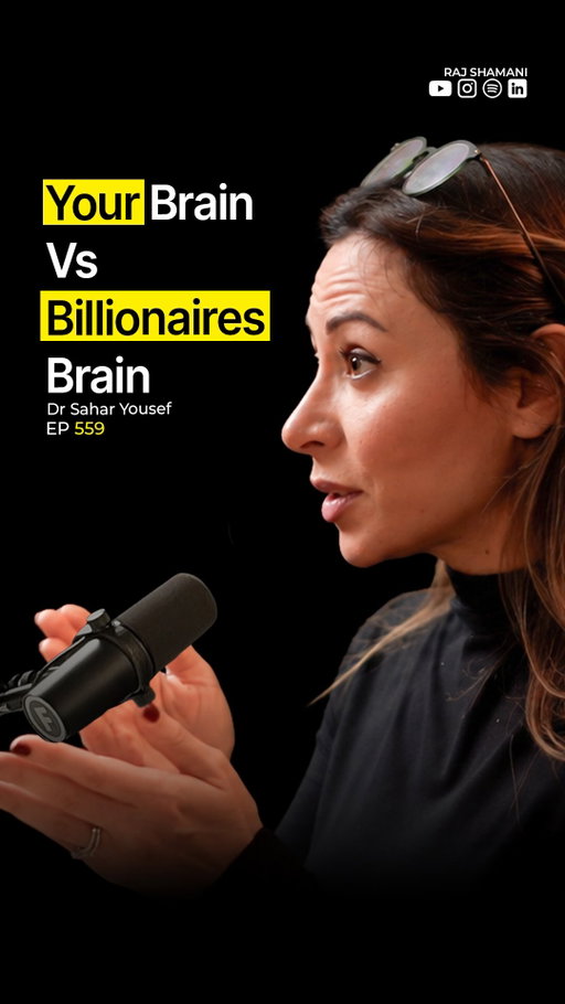 @drsaharyousef is a cognitive neuroscientist and lecturer at the University of California, Berkeley, who studies how the brain affects the way we work, focus, learn, and manage our energy. Her work focuses on translating neuroscience and cognitive science into practical strategies that people can use in their everyday lives.

She is particularly known for exploring productivity, attention, burnout, focus, and the science behind how people perform at their best. Rather than treating productivity as simply doing more, Sahar looks at how understanding the brain can help people work more effectively while protecting their mental energy and ability to recover.

Through her teaching, research, and work with organisations, Sahar helps people understand the science behind distraction, multitasking, breaks, and sustainable performance. Her approach combines neuroscience with practical tools designed to help people build better focus, manage their energy, and create healthier ways of working.

In Today’s Episode, She Talks About What’s Different Between Your Brain And A Billionaire’s Brain?

#neuroscience #billionairebrain #rajshamani #figuringout #podcast