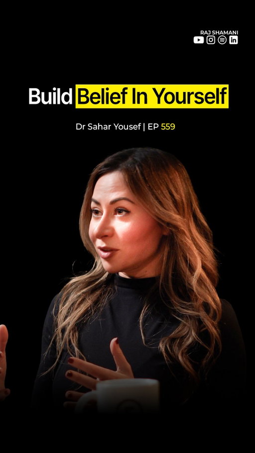 @drsaharyousef is a cognitive neuroscientist and lecturer at the University of California, Berkeley, who studies how the brain affects the way we work, focus, learn, and manage our energy. Her work focuses on translating neuroscience and cognitive science into practical strategies that people can use in their everyday lives.

She is particularly known for exploring productivity, attention, burnout, focus, and the science behind how people perform at their best. Rather than treating productivity as simply doing more, Sahar looks at how understanding the brain can help people work more effectively while protecting their mental energy and ability to recover.

Through her teaching, research, and work with organisations, Sahar helps people understand the science behind distraction, multitasking, breaks, and sustainable performance. Her approach combines neuroscience with practical tools designed to help people build better focus, manage their energy, and create healthier ways of working.

In Today’s Episode, She Talks About How To Rewire Your Brain For Self-Belief

#neuroscientist #neuroscience #selfbelief #rajshamani #figuringout