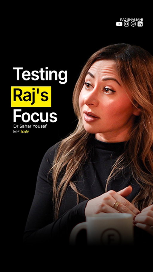 @drsaharyousef is a cognitive neuroscientist and lecturer at the University of California, Berkeley, who studies how the brain affects the way we work, focus, learn, and manage our energy. Her work focuses on translating neuroscience and cognitive science into practical strategies that people can use in their everyday lives.

She is particularly known for exploring productivity, attention, burnout, focus, and the science behind how people perform at their best. Rather than treating productivity as simply doing more, Sahar looks at how understanding the brain can help people work more effectively while protecting their mental energy and ability to recover.

Through her teaching, research, and work with organisations, Sahar helps people understand the science behind distraction, multitasking, breaks, and sustainable performance. Her approach combines neuroscience with practical tools designed to help people build better focus, manage their energy, and create healthier ways of working.

In Today’s Episode, She Talks About What Happened When She Tested Raj’s Brain Focus

#brainfocus #multitasking #neuroscience #rajshamani #figuringout