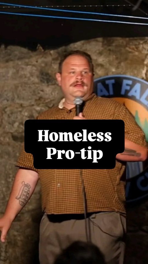 Long live Greg! 

I never thought this reel would do as well as it did back in the day. To answer a few common questions: 
1. Greg is a hodgepodge of a few different people I knew.
2. I do not know what happened to him.
3. I never actually had to cut him out of his tarp.

#standupcomedy #sammiller #wedorecover #homeless #jokes