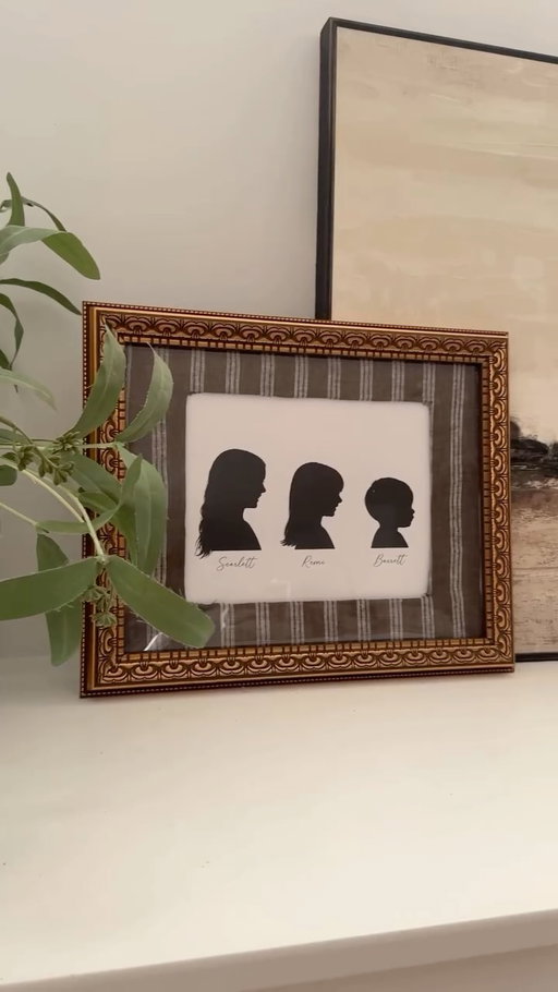 The easiest DIY that became my favorite piece of decor in our house 🥹🥹 comment FRAME and I’ll send you a link for all the supplies! 🤍