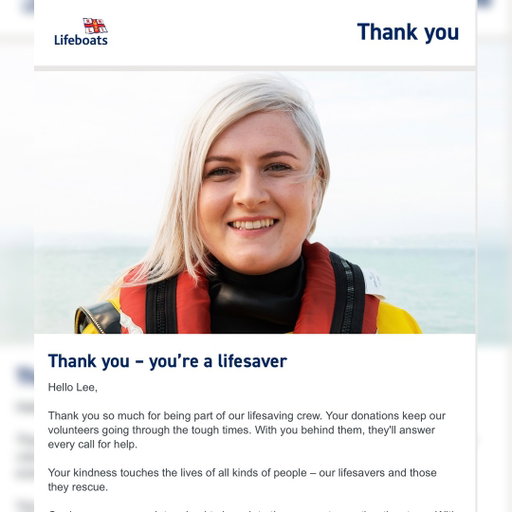 Donated to the RNLI today in honour of the racist who got angry that they rescue people regardless of where they come from.

I can't swim, so I'm especially grateful there are still people whose first instinct is to save lives rather than check passports.

If this post annoys another racist, I'll consider making it a regular direct debit.

#RNLI #Kindness #Humanity #Charity 

@RNLI