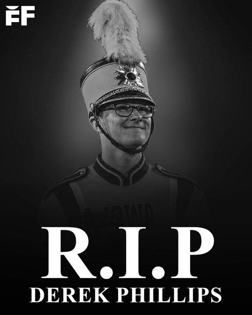 Derek Phillips, a member of the University of Iowa marching band, suffered a "sudden cardiac arrest" Saturday shortly before the band was set to perform its halftime show, and has tragically passed away. 

Phillips' family announced that Derek was taken to nearby University of Iowa hospital, but "the damage to his brain was too severe, and we have made the heartbreaking decision to remove life support." 

"Derek brought so much light, humor, and kindness into this world. He was a phenomenal musician-whether he was playing jazz, singing his heart out, or marching under the lights, music was the
language of his soul. He just had the absolute summer of his life touring in drum and bugle corps. We are so grateful for that experience.

Derek is comfortable, surrounded by family, and enveloped in the music he loved so much. Thank you for every prayer, every shared experience, and every bit of love you've given to our boy," the family's statement said. 

Temperatures rose to 94 degrees Saturday in Iowa City, and Iowa adjusted the start times for several athletic events during the weekend because of forecasted high temperatures in the area.

The football game kicked off as scheduled with a game-time temperature of 90 degrees.

The Iowa marching band did not perform its halftime show Saturday, citing the reality and safety of the band members. 

"The health and safety of our students, staff, and fans are our top priority. Due to the heat, HMB will forego our halftime performance today."