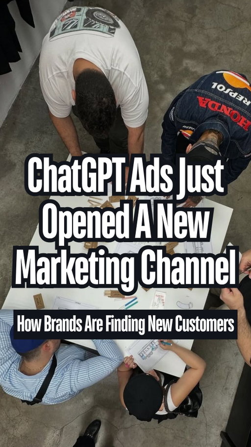 Small businesses just got a completely new way to find customers. 

Because one of the hardest parts of growing a brand is getting discovered by people who have never heard of you. 

And more people are now coming to @chatgpt to research, compare options, and figure out what they want to buy. 

That is exactly what ChatGPT Ads helps brands tap into. 

It gives small businesses another way to get discovered while potential customers are actively deciding what they need. 

You can add your website into Ads Manager, pull in your brand and assets, review the campaign, and start with budgets from $25 a day. 

The ads are also clearly labeled and separate from ChatGPT’s answers. For small businesses, it is a completely new channel to test. 

Sign up for Ads Manager to create your first ChatGPT Ad today. Link in bio!

#ChatGPT_Partner