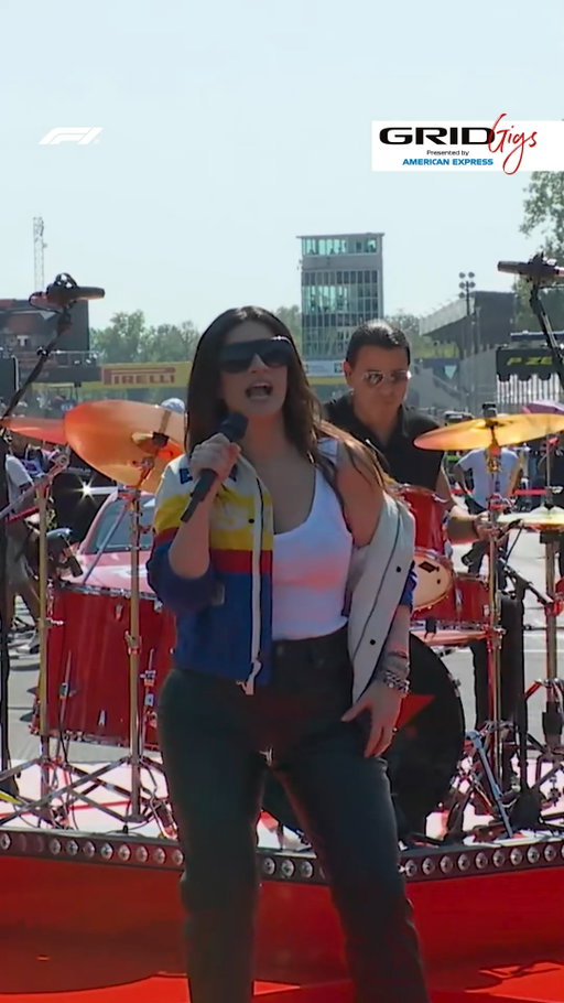Laura Pausini lights up the Monza grid 🤩

Grid Gigs, presented by @americanexpress, took over the temple of speed before the Italian Grand Prix on Sunday 🎶

#F1 #Formula1 #ItalianGP @laurapausini