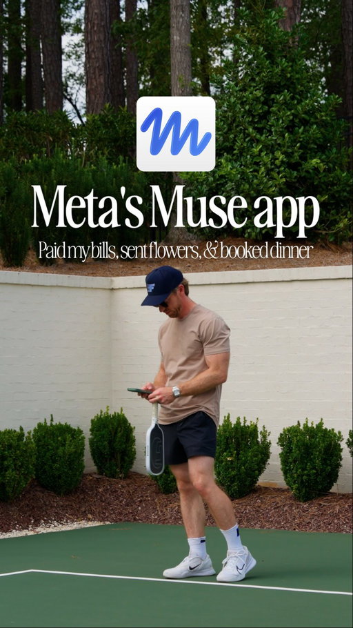 Meta gave me early access to @Muse, their new personal AI agent. I did some wild things with it in my business and personal life. Watch the full video, then go try out the new Muse app from Meta. It’s in the App Store now.

#MetaPartner @meta 

Businesses and products shown are AI-generated suggestions, not sponsored, endorsed by, or affiliated with Meta.